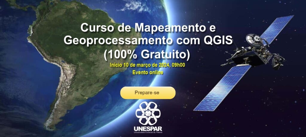 Curso de Mapeamento e Geoprocessamento com QGIS (on-line)

Curso de Geografia da UNESPAR (Universidade Estadual do Paraná)