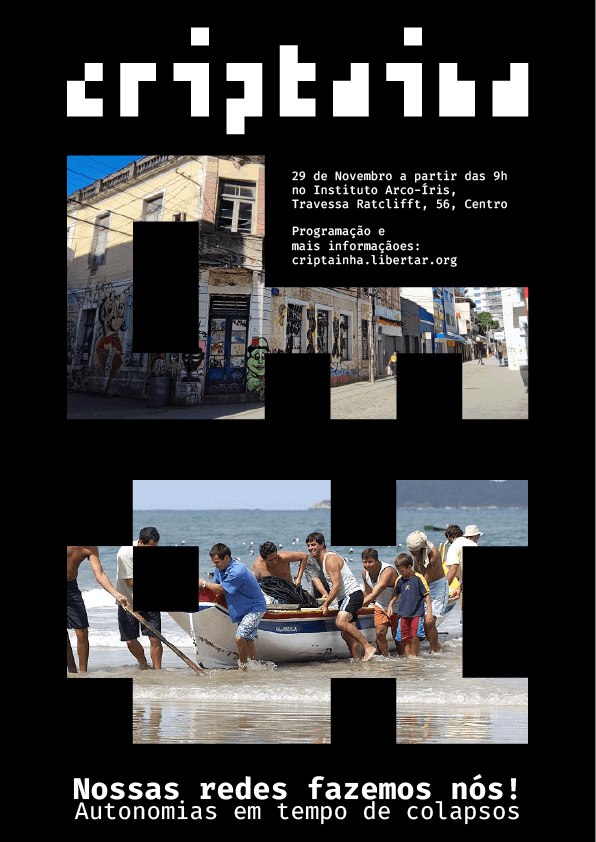 Cartaz do evento Criptainha